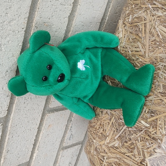 Ty green beanie baby - Picture 2 of 7